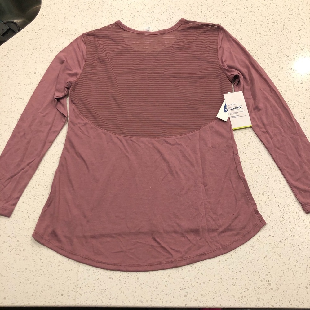 Old Navy PETITE athletic long sleeve top